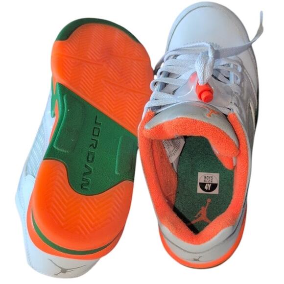 Jordan 5 Retro Low Hurricane GS Sneakers | Youth Size 4Y | Excellent Condition - Picture 5 of 5